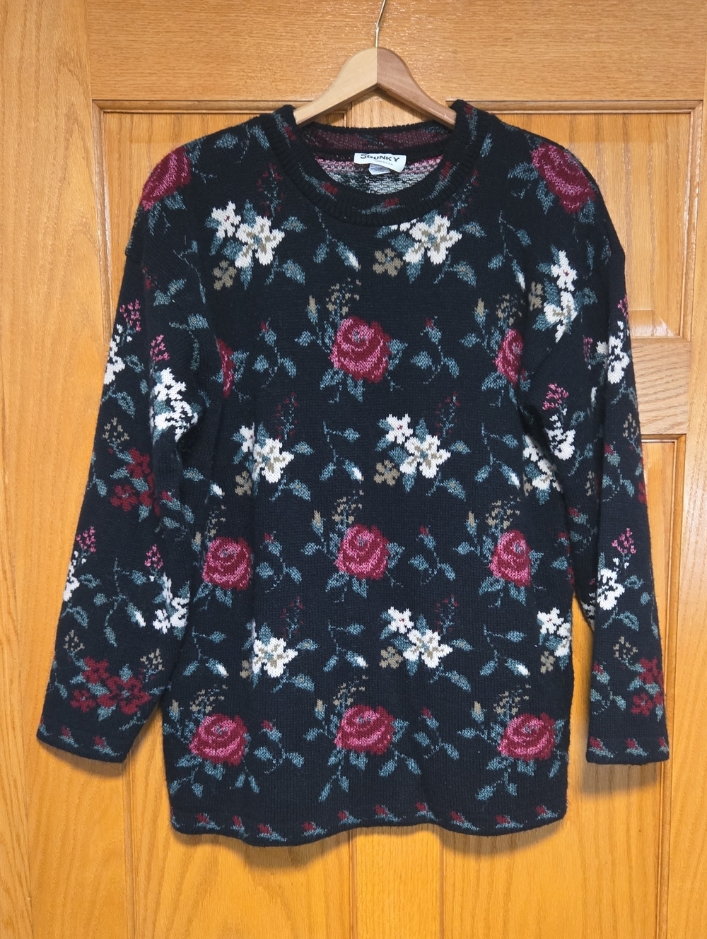 80s/90s Spunky Floral Sweater